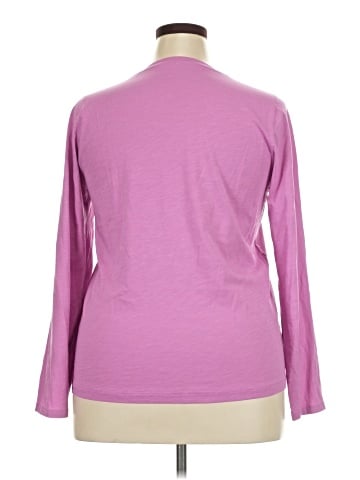 J.Crew Factory Store 3/4 Sleeve T-Shirt (view 2)