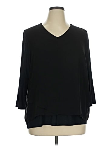 Easywear by Chico's 3/4 Sleeve Top (view 1)
