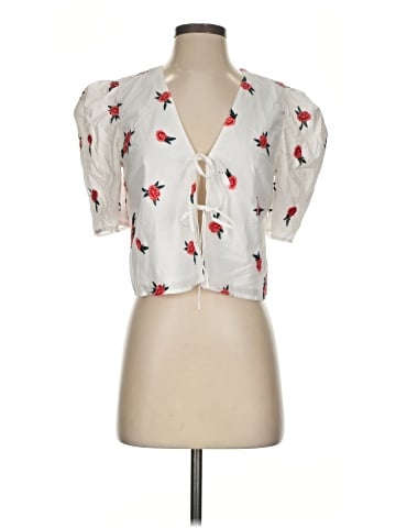 Lovers + Friends Short Sleeve Blouse (view 1)