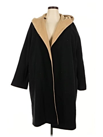 Halston Wool Coat (view 1)