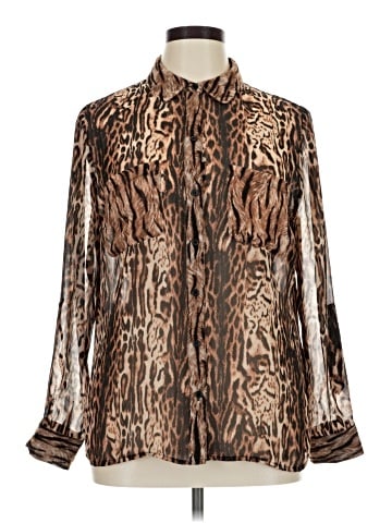 INC International Concepts Long Sleeve Blouse (view 1)