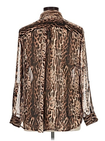 INC International Concepts Long Sleeve Blouse (view 2)
