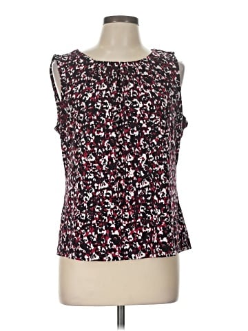 Calvin Klein Sleeveless Blouse (view 1)