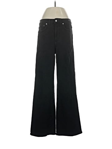 Madewell The Wide-Leg Jean in Super Stretch Denim (view 1)