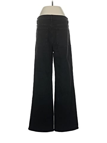 Madewell The Wide-Leg Jean in Super Stretch Denim (view 2)