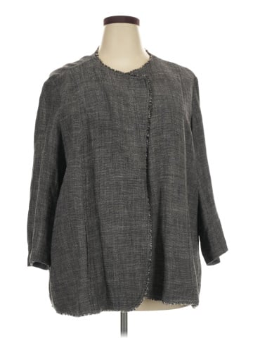 Eileen Fisher 3/4 Sleeve Button-Down Shirt (view 1)