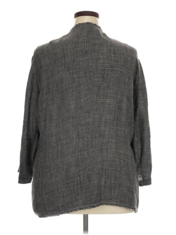 Eileen Fisher 3/4 Sleeve Button-Down Shirt (view 2)