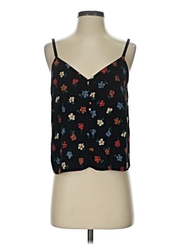 Madewell Button-Down Cami in Pressed Flowers (view 1)