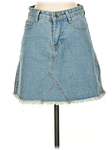 Unbranded Denim Skirt (view 1)