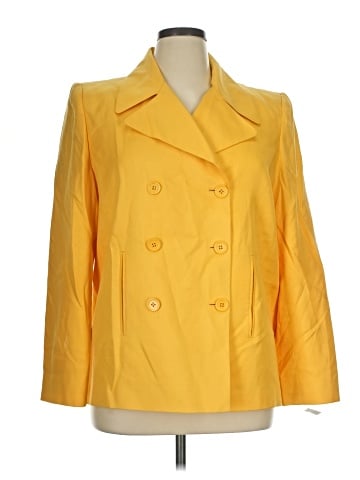 Linda Allard Ellen Tracy Silk Blazer (view 1)
