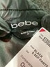 Bebe 100% Polyurethane Black Track Pants Size M - photo 4