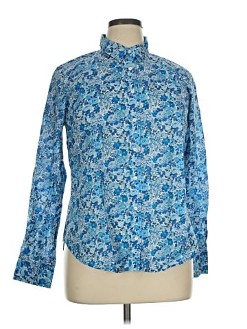 Liberty Art Fabrics for J.Crew Long Sleeve Button-Down Shirt (view 1)