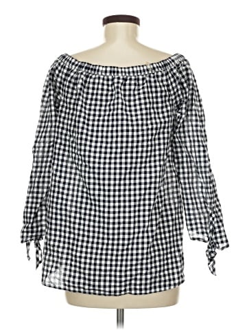Crown & Ivy 3/4 Sleeve Blouse (view 2)