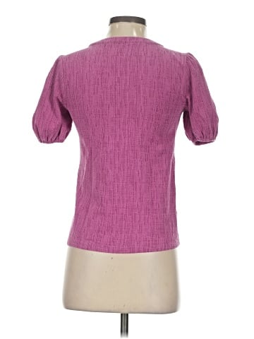 Ann Taylor LOFT Outlet Short Sleeve Blouse (view 2)