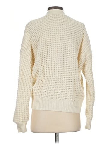 Madewell Waffle-Knit V-Neck Cardigan (view 2)