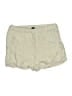 J.Crew 100% Linen Ivory Khaki Shorts Size M - photo 1