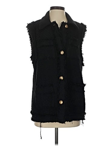 Zara Faux Fur Vest (view 1)