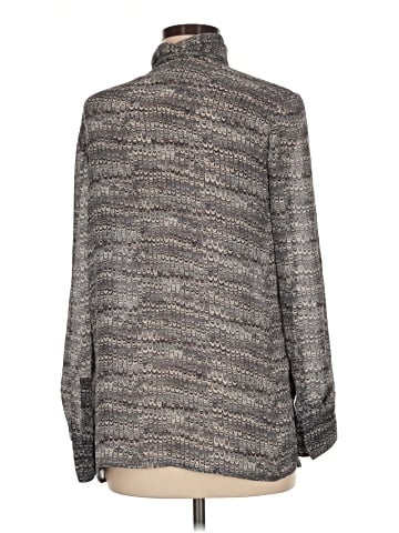 Tory Burch Long Sleeve Silk Top (view 2)