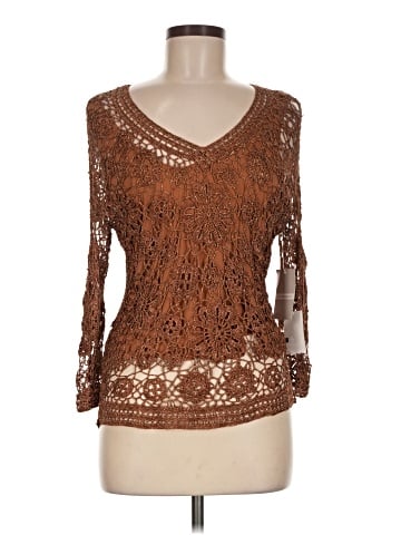 Cable & Gauge 3/4 Sleeve Top (view 1)