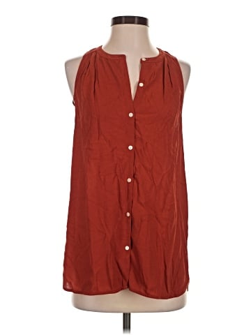Banana Republic Sleeveless Button-Down Shirt (view 1)
