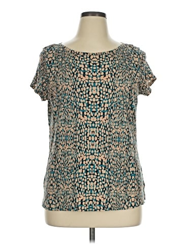 Liz Claiborne Short Sleeve Blouse (view 1)