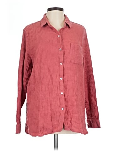 Jessica Simpson Long Sleeve Button-Down Shirt (view 1)