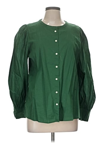 Ann Taylor LOFT Outlet Long Sleeve Blouse (view 1)