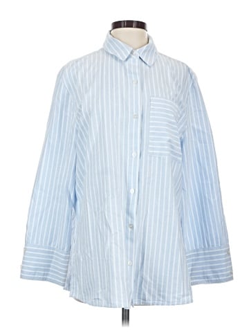 Treasure & Bond Long Sleeve Button-Down Shirt (view 1)