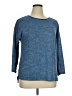 Apt. 9 100% Polyester Blue Pullover Sweater Size 0X - photo 1