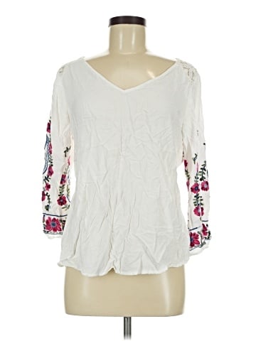 New Directions 3/4 Sleeve Blouse (view 1)