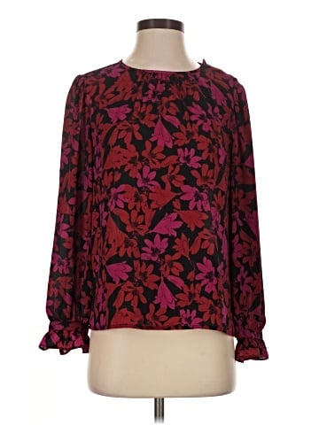 J.Crew Factory Store Long Sleeve Blouse (view 1)