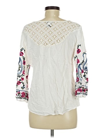 New Directions 3/4 Sleeve Blouse (view 2)