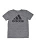 Adidas 100% Polyester Gray Active T-Shirt Size 14 - 16 - photo 1