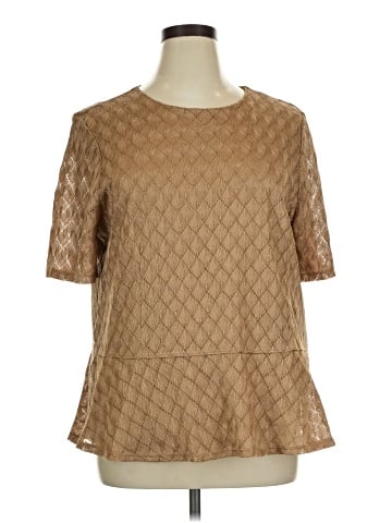 Chico's 3/4 Sleeve T-Shirt (view 1)