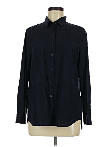 Uniqlo Long Sleeve Button-Down Shirt (view 1)