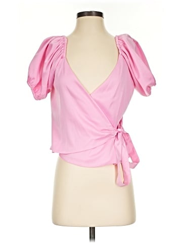 WAYF Short Sleeve Blouse (view 1)