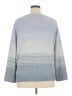 Ella Moss Stripes Blue Pullover Sweater Size XL - photo 2