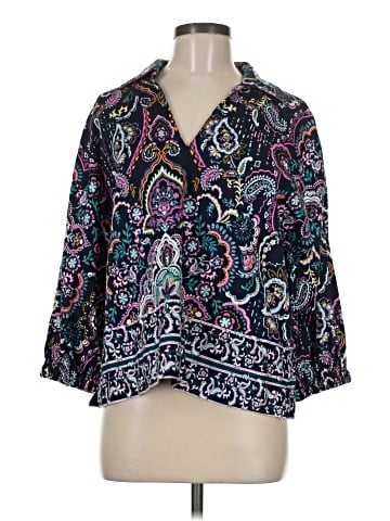 Crown & Ivy 3/4 Sleeve Blouse (view 1)