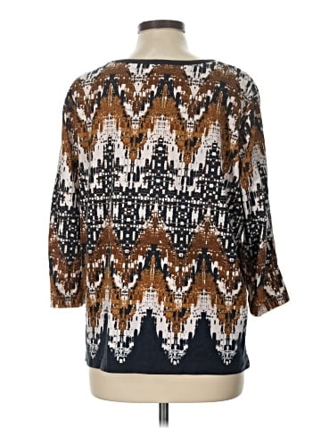 Alfred Dunner 3/4 Sleeve Blouse (view 2)