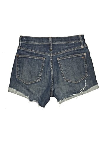 Madewell High-Rise Denim Shorts in Danny Wash: TENCEL&trade; Denim Edition (view 2)
