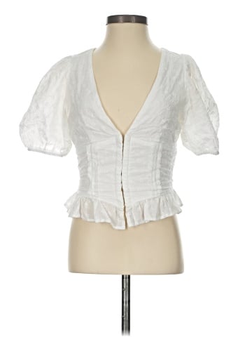 Altar'd State Short Sleeve Blouse (view 2)