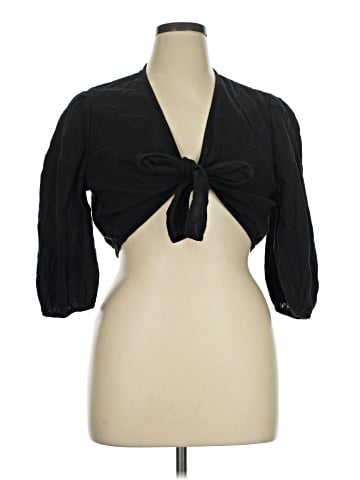The Drop 3/4 Sleeve Blouse (view 1)