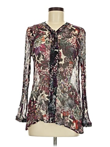 Lucky Brand Long Sleeve Blouse (view 1)