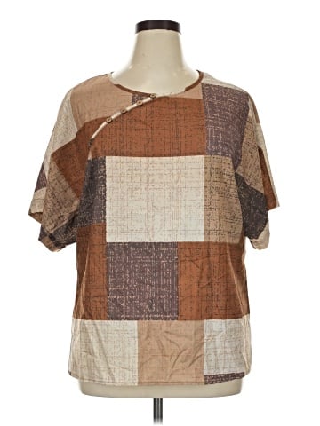 Unbranded Short Sleeve Blouse (view 1)