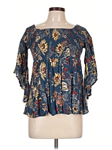 Angie 3/4 Sleeve Blouse (view 1)