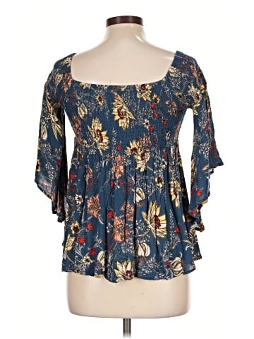 Angie 3/4 Sleeve Blouse (view 2)
