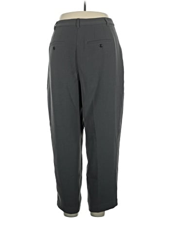 Madewell Pleated Tapered-Leg Pants in Easygoing Crepe (view 2)
