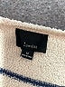 Lumiere 100% Polyester Stripes White Pullover Sweater Size M - photo 7