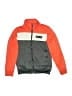 Puma 100% Polyester Color Block Orange Track Jacket Size 7 - photo 1