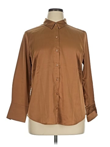 Banana Republic Factory Store 3/4 Sleeve Blouse (view 1)